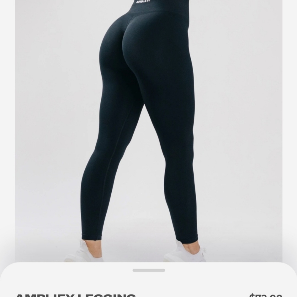 Alphalete Black Amplify Leggings